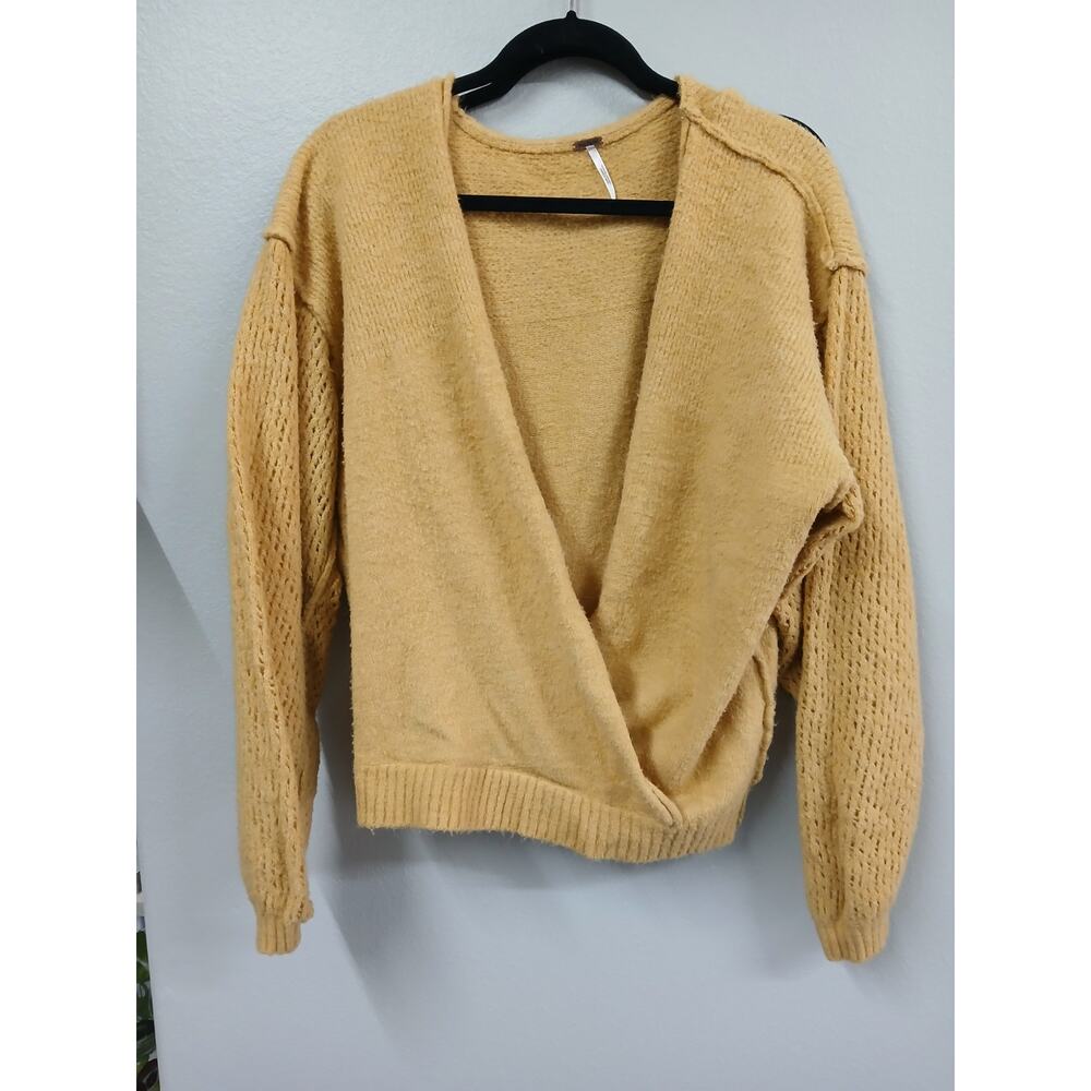 Free People "That's A Wrap" Sweater Women's Medium